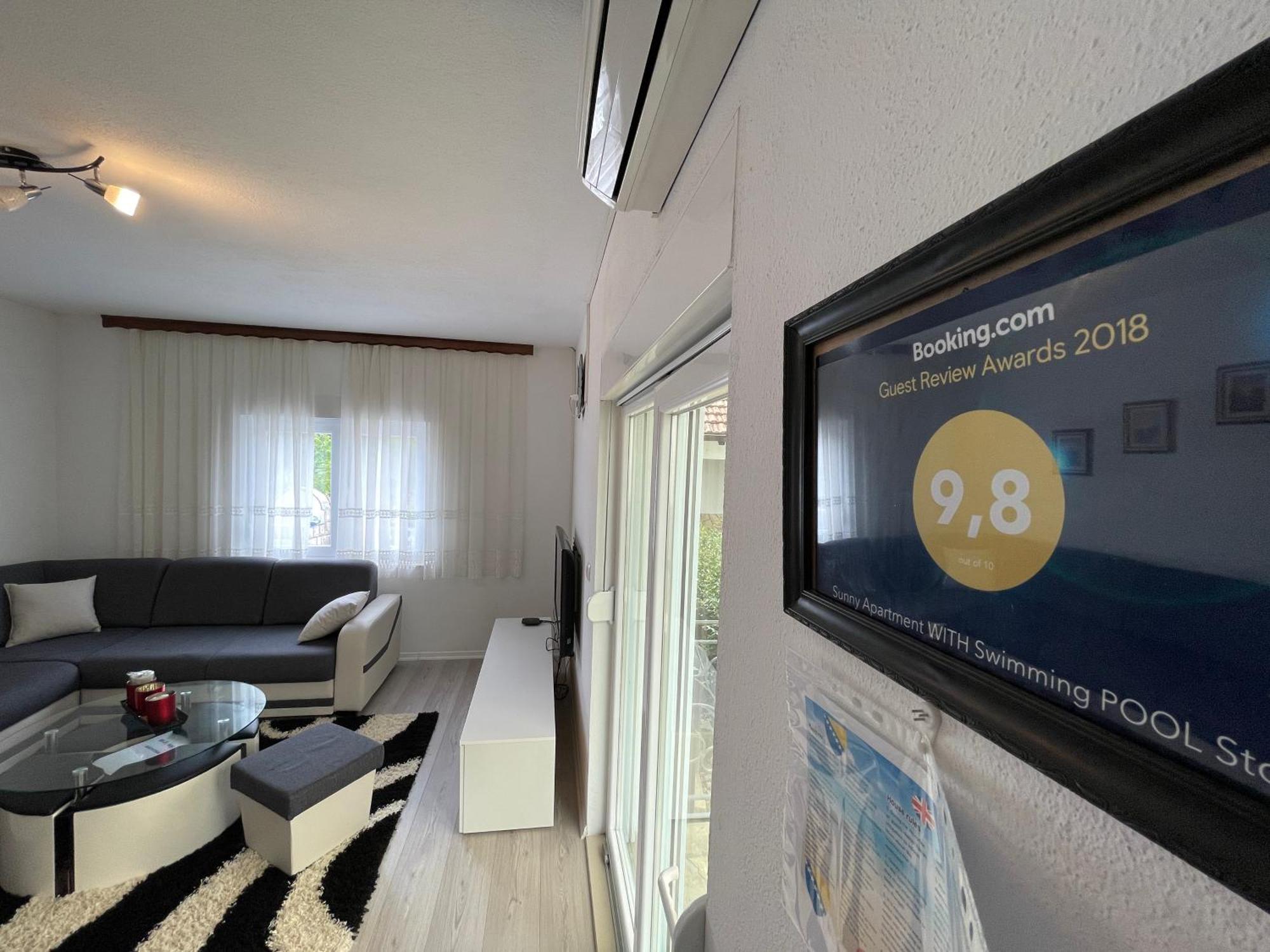 Sunny Apartment With Swimming Pool Stolac Екстер'єр фото